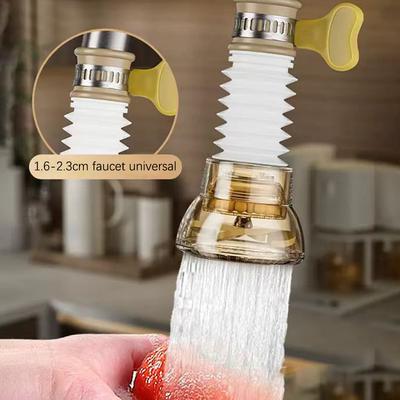 Universal 360 Rotation Faucet Bubbler Swivel Water Saving Economizer Head Shower Kitchen Faucet Nozzle Adapter Sink Accessories