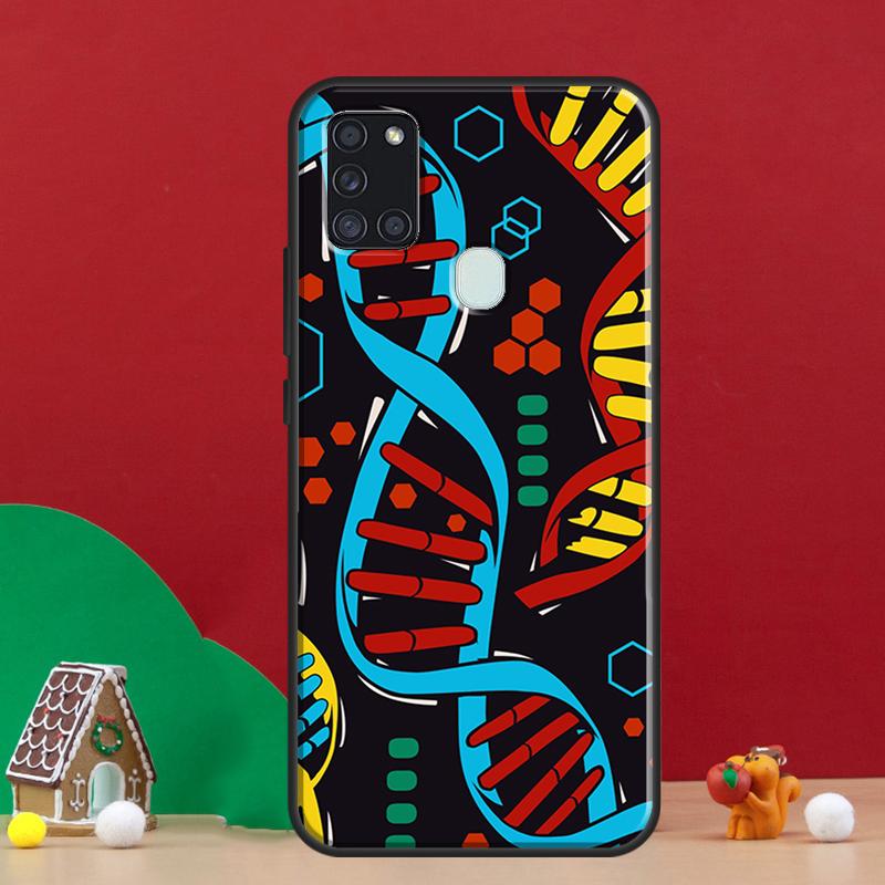 

Science DNA Biology Cover For Samsung Galaxy A54 A34 A14 A32 A12 A22 A52 A72 A13 A33 A53 A50 A52S A51 A71 Back Case Samsung A71 5G