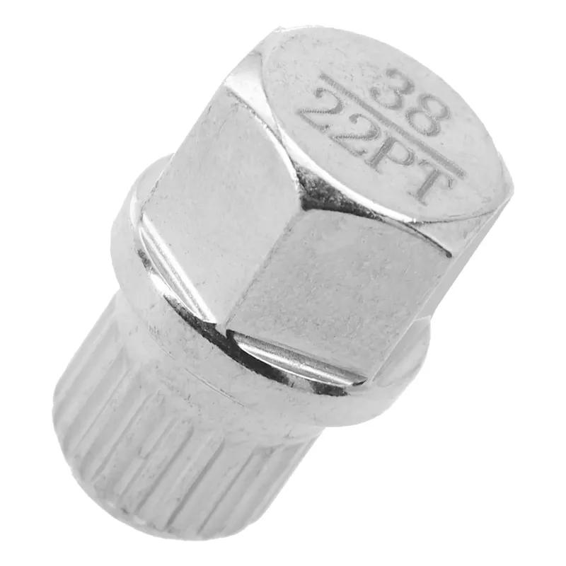 Wheel Lock Lug Nut 20x28mm 38/22PT Anti-theft Tire Screw New Replace Silver Tone Car Accessories Car Anti Theft