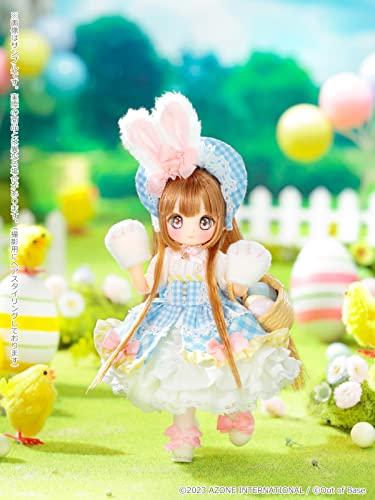 Azone International Akai Camera X SugarCups Bisquetina ~Happy Easter Bunny~ 1/12 Scale Soft Vinyl Head Collector's Scale Doll