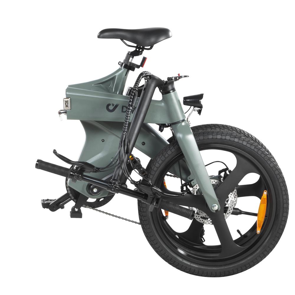 DYU T1 Elektrisches Fahrrad 250W Motor 20" Reifen Faltbares E-Bike Für Erwachsene 36V 10Ah Doppelscheibenbremsen Höchstgeschwindigkeit 25 km/h Maximale Belastung 120 kg