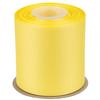 [Tekdeere]Width 100mm Solid Lemon Grosgrain Ribbon, Perfect for Gift Wrapping, Sewing, Hair Accessories, Wedding Decorations - 22 Meters/roll