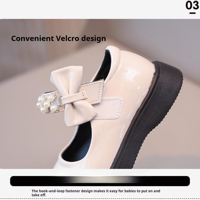 Nuova Moda Autunnale Versatili Scarpe da Ragazza in Pelle Morbida Comode Stile Britannico