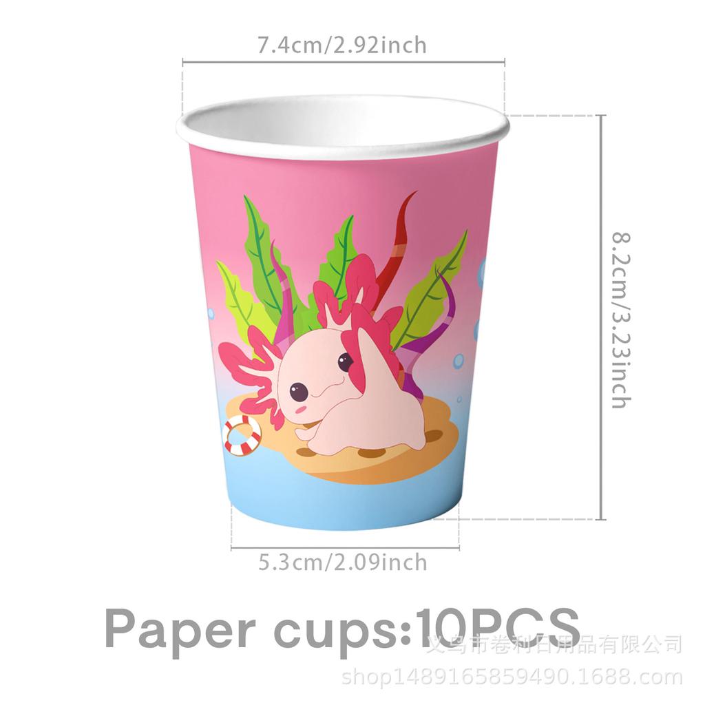 Salamander Themed Party Supplies Salamander Party Decoration Banner Party Tableware Tablecloth Balloon Arrangement Props