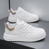 Herren Freizeitschuhe mit dicker Sohle Vier Jahreszeiten Weichsohle Rutschfest Outdoor Walking Schuhe Mode Jugend Sport Board Schuhe Flache Schuhe