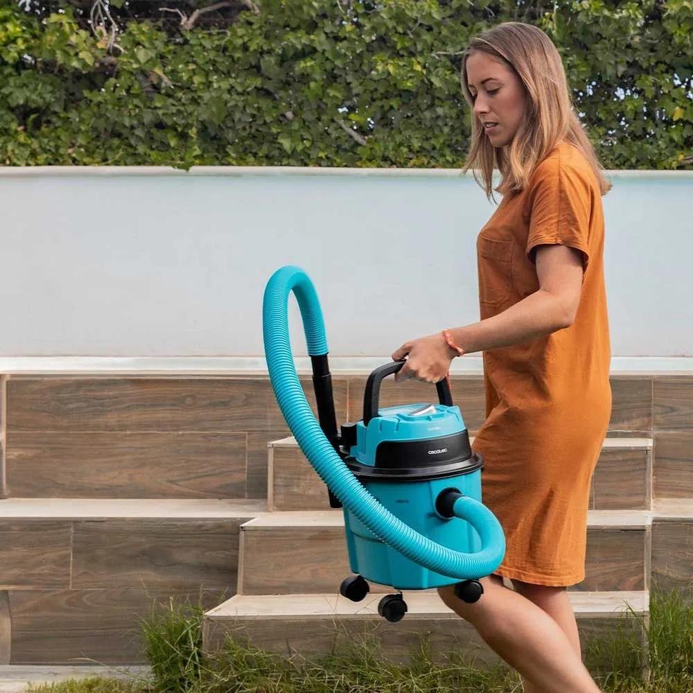 Cecotec Rockstar Wet & Dry Compact Garden vacuum cleaner 10L Blue/Black