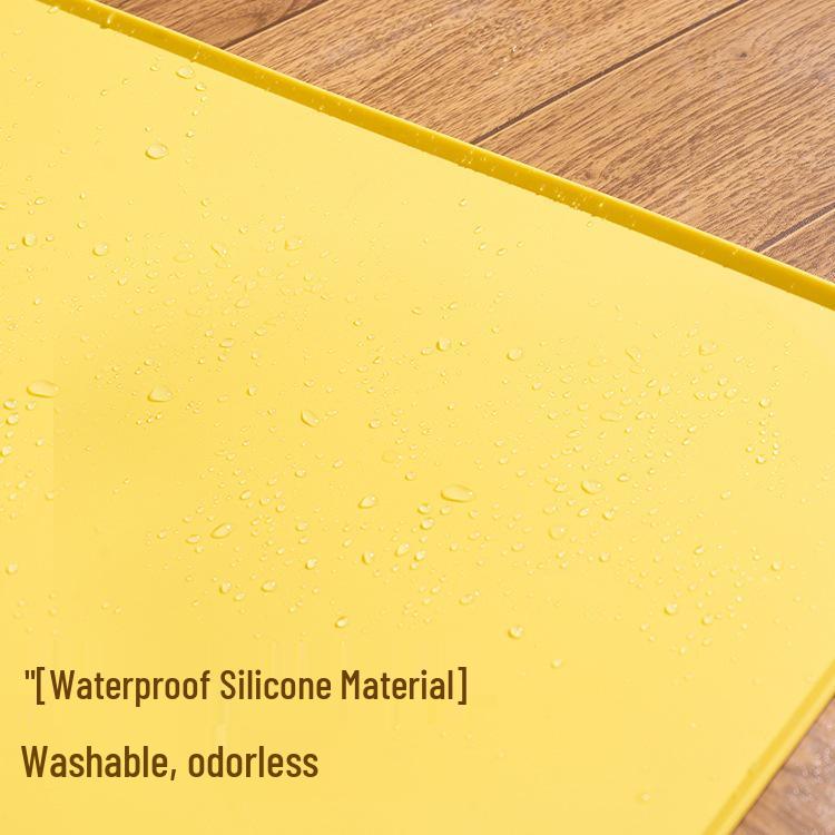 Pet Silicone Feeding Mat for Cats & Dogs - Easy Clean, Waterproof, Non-Slip, Leak-Proof Paw Pad