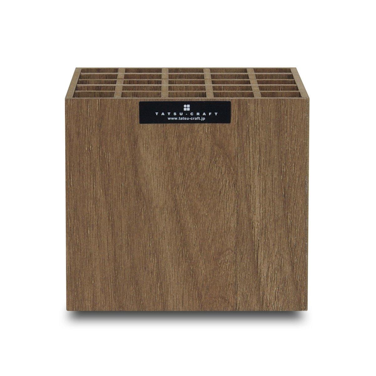 

Подставка для ручек Tatsucraft Basque, Маленькая, 25 ручек, Коричневая, В индивидуальной коробке. Стильная, популярная, удобная и милая деревянная подставка для ручек. Большая вместимость,