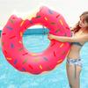 Individueller Umweltfreundlicher PVC Donut Kreis Schwimmreifen Aufblasbares Poolspielzeug Kind-60-90cm Größen Kundenspezifische Farbe Kunde