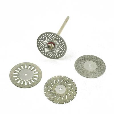 Dental Lab Polishing Shank Mandrel Burs Emery Polishing Kit Disc Cutting Double Side Disk Tool Dentistry Polishing Tools