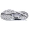 Li Ning Synthetic Leather, TPU Slip Resistant Abrasion Resistant Low Top Running Shoes Men's Snow Gray ARHQ063-4