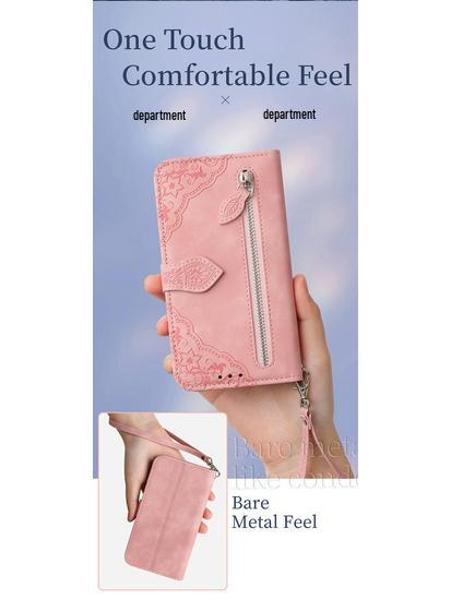 Universal Leather Flip Case for Apple 17, Samsung, Google 9 Pro