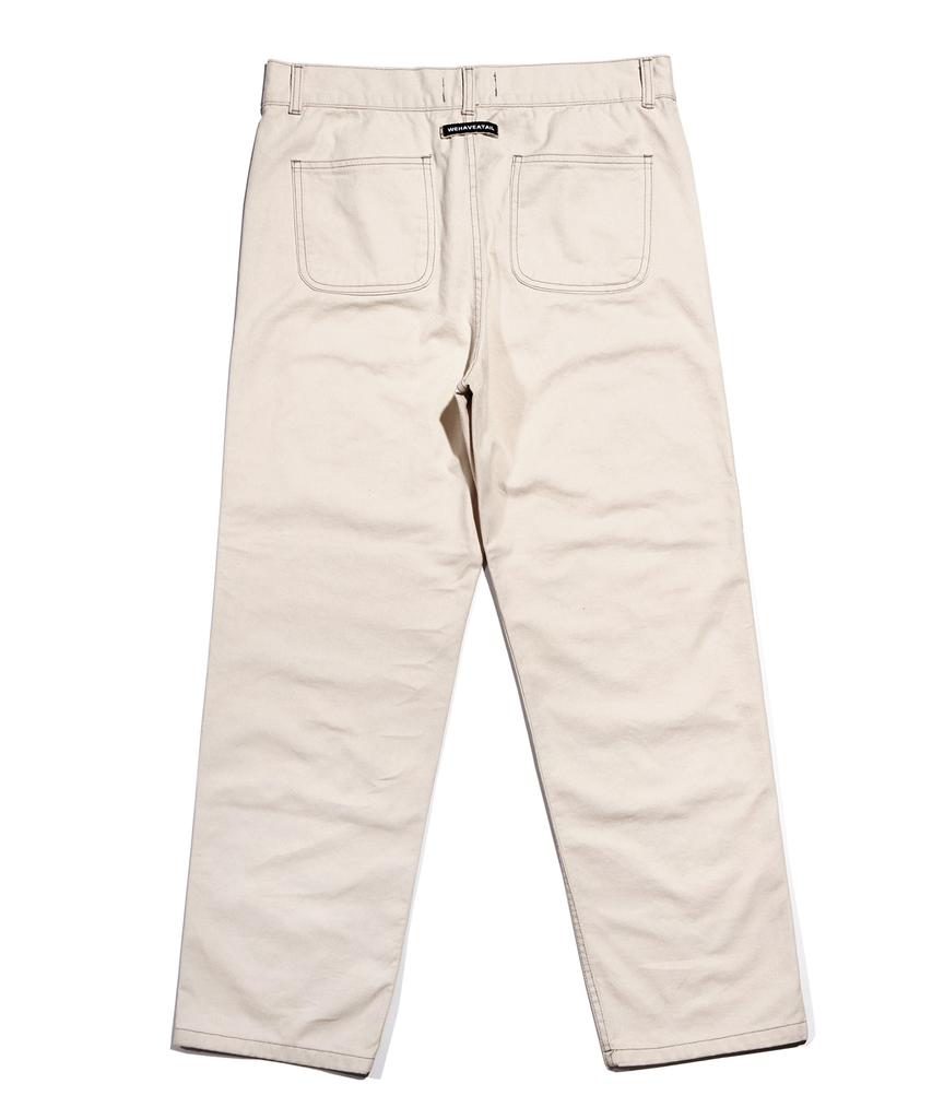 Wihaebeueoteil Carpenter Pants (Ivory)