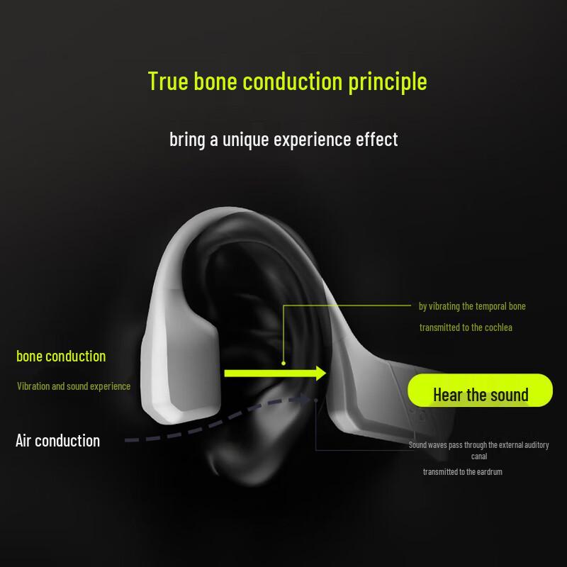 Aigo GS08 Bone Conduction Swimming Headphones with MP3