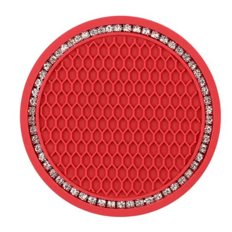 Car Auto Cup Holder Anti Slip Insert Coasters Pads Interior Accessories Universal Fits Perfectly For Most Cups