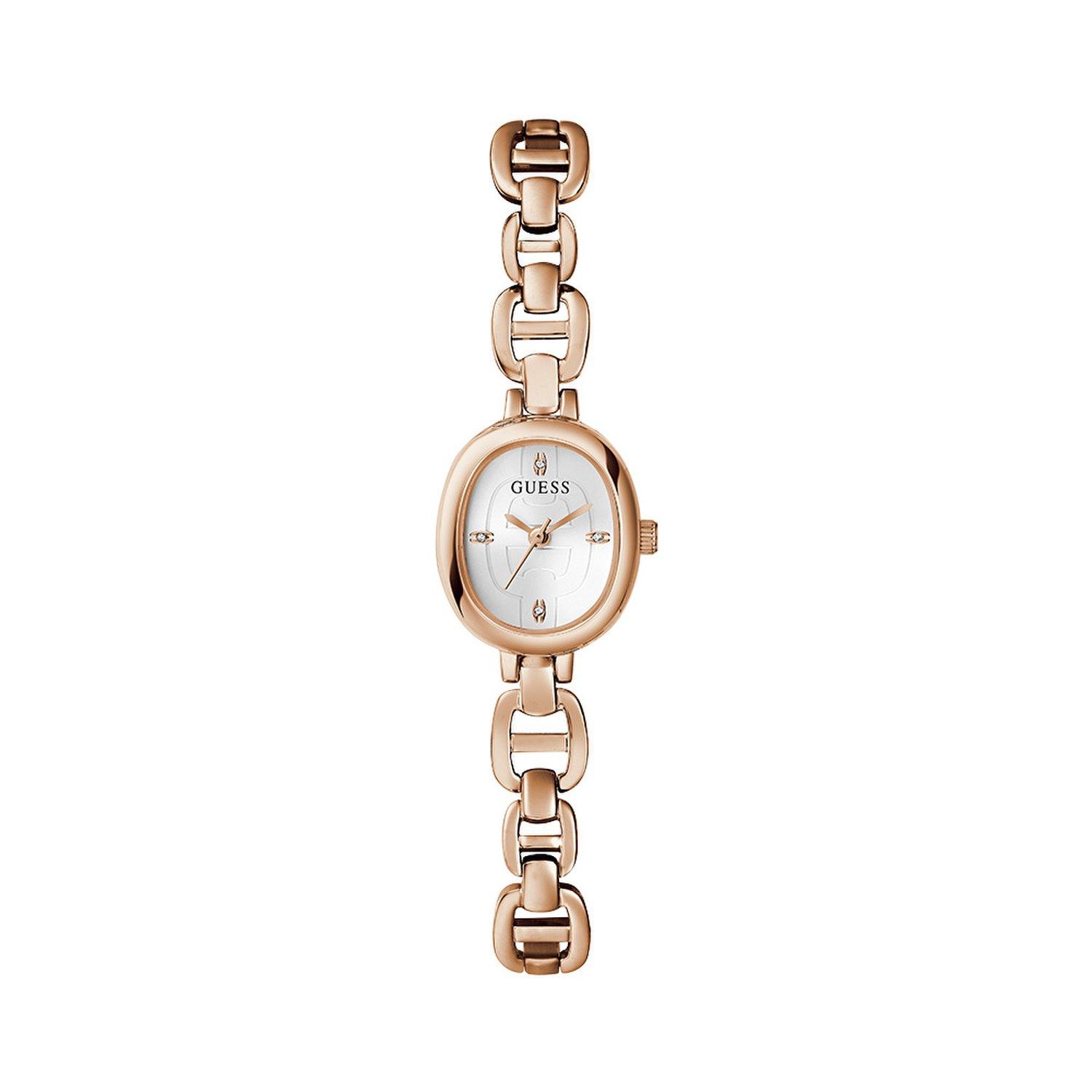 [GUESS] Rose Gold White Vivian (GW0982L3) Women s Watch