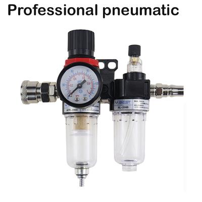 Various Pneumatic Air Source Processors AFC2000+AL2000 1/4 Thread Air Compressor Oil-water Separator Filter Regulator Trap Valve