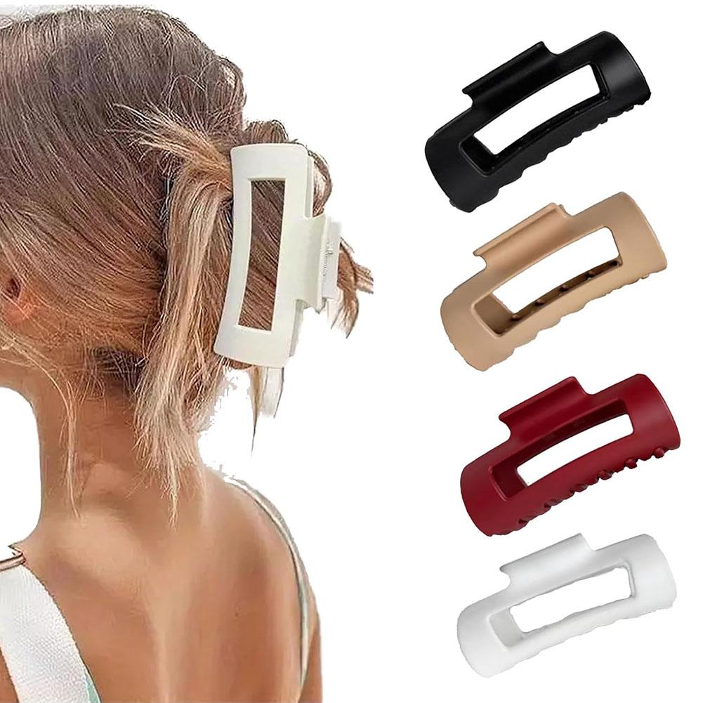 Silicone Hair Clip Nonslip Elegant Hair Clip Flexible Trendy Hair Accessories for Thick Or Fine Hair