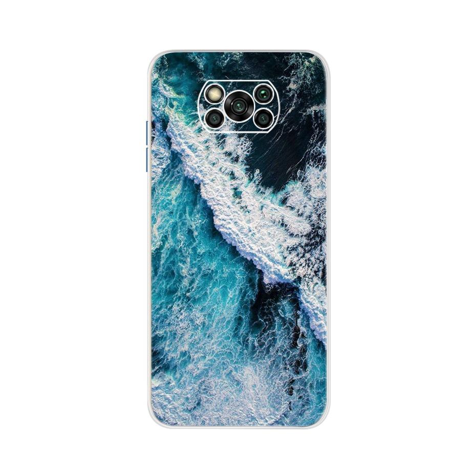 For Xiaomi Poco X3 Pro Back Cover 6.67" Cute Cat Patterns Transparent Bumper Cover For Xiaomi POCOX3 Pro POCO X 3 Cover Fundas