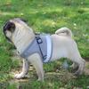 1 pc respirável cão chicote de poliéster malha colete leash pet peito corda cinta