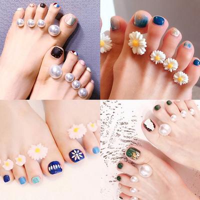 8Pcs Salon Pedicure Care Nail Art Toenail Separator Toe Separators Manicure Tool Foot Divider