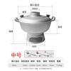 Traditionele Oude Pekinese Aluminium Houtskool Hete Pot