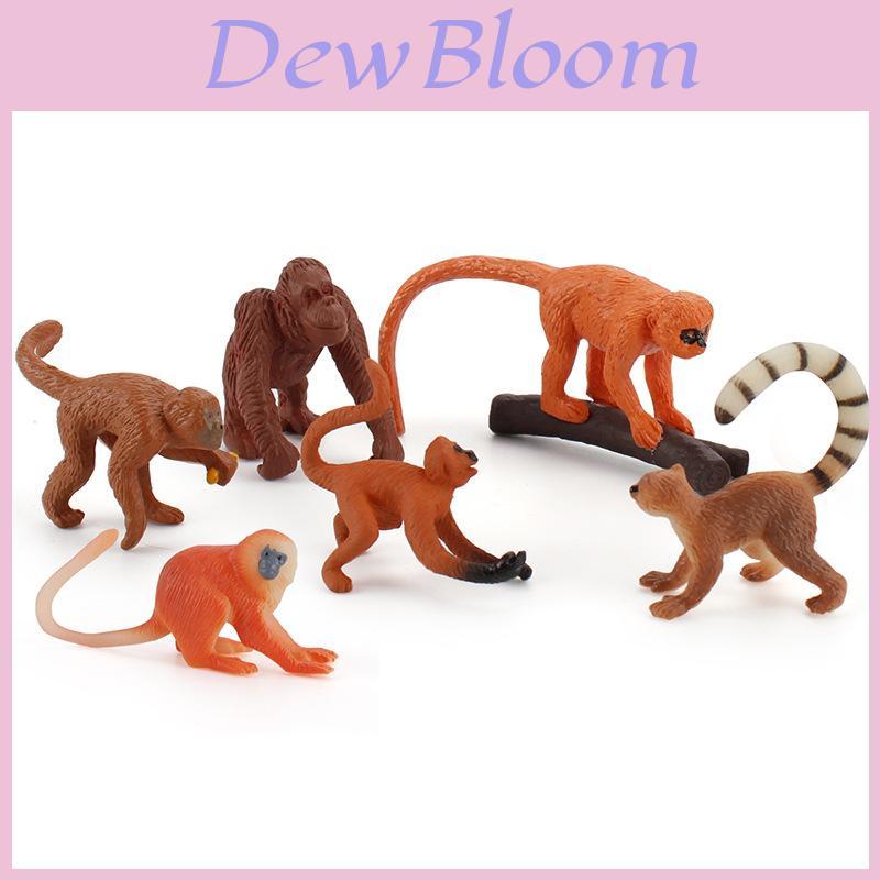 Realistic Monkey Model Plastic Toy For Collectors And Display Enthusiasts