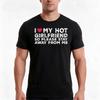 I Love My Girlfriend I Love My Hot Girlfriend So Stay Away TShirt Summer Casual Cotton Tee Oversized Streetwear Tops