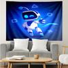Arazzo Appeso Avventura Spaziale Astro Bot per Camera da Letto, Soggiorno, Sala Giochi, Stanza d'Arte Decorativa Arazzo da Parete Regali per le Feste e Compleanni