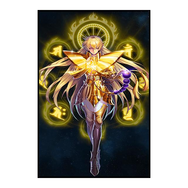 Japanese Classic Anime 12 Saint Seiya Gold Saint, Decoration, Drawing, Wall Painting, Canvas, Painting, Wall Art Prints, Home Decor for the Room