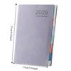 PU Leather Cover Agenda Notebook A5 Weekly Monthly Schedule Book  Conference