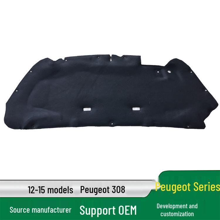 

Peugeot Engine Hood Sound & Heat Insulation Cotton for 206/207/308/408/508/3008/301 1 чёрный