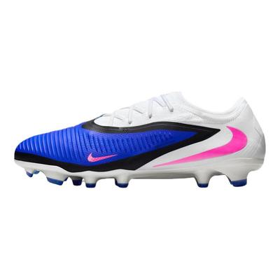 Phantom 6 Low Pro FG Bleu Azur Crampons Unisexe Blanc Rose-Blast HJ4122-446