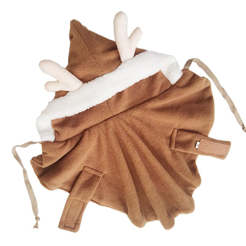 New Cloak British Shorthair Hairless Cat Winter Cat Clothes Christmas Tree Elk Winter Christmas Shawl Pet Clothes