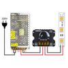 DC 12V 24V 30A LED Lichtleisten Dimmer PWM Dimmregler für Dimmknopf Einstellung Ein/Aus Schalter mit Aluminiumgehäuse