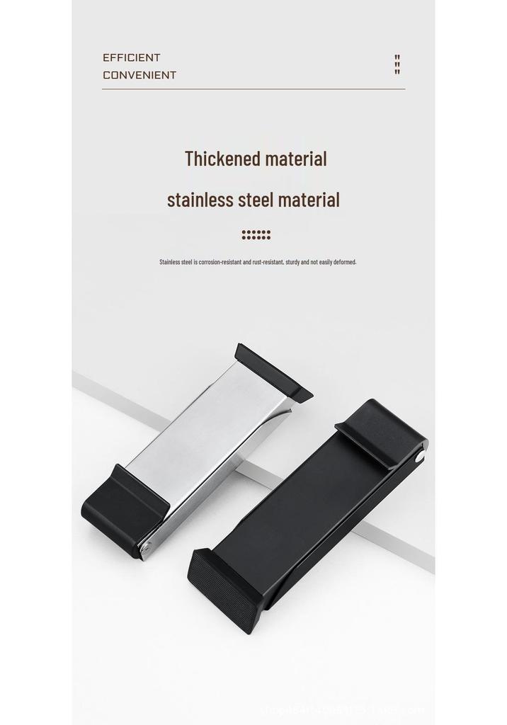 Windproof Door Stopper & Wedge Clamp Anti-collision Holder