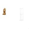 Acrylic Lion Sculpture Tabletop Ornament Decorative Figurine for Office Home Bookshelf Birthday Easy