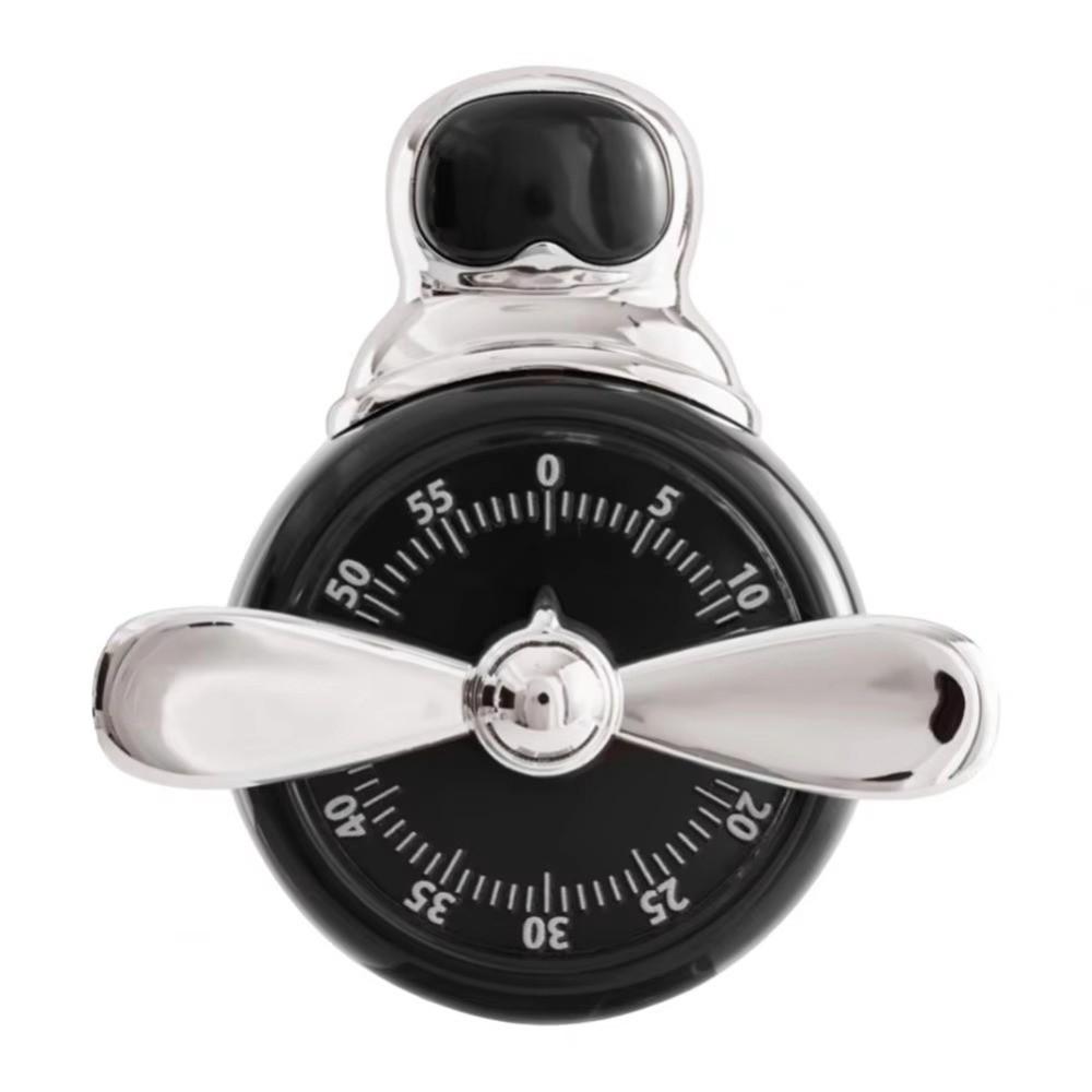 Pilot Type Visual Magnetic Timer Machine Timing with Loud Alarm Kitchen Cooking Timer 60-Minute Countdown Reminder