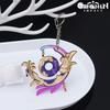 Impact Genshin Sangonomiya Kokomi Arms Everlasting Moonglow Pendant Keychain