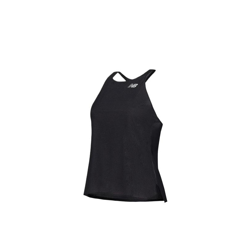 New Balance Sleeveless Sports Shirt Sport Vests Women s Black WT51250-BK L