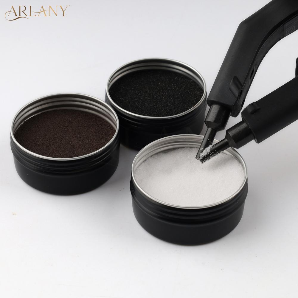 ARLANY Keratin Glue Powder for Pre-bonded Extensions Italian Keratin Glue Hot Melting Keratin Bonding Powder for K/I/U/V Tip