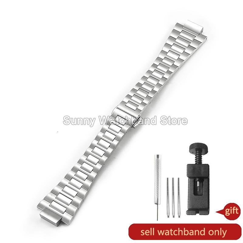 

Гипоаллергенный браслет из нержавеющей стали со специальным интерфейсом для PATEK PHILIPPE Nautilus 5726 5740 5811 5980 5990 Серебристый 13x25 13x25mm