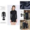 Disney Frozen Long Sleeve Wetsuit Set With Uv Protection For Swimming And Surfing Special Characters Included