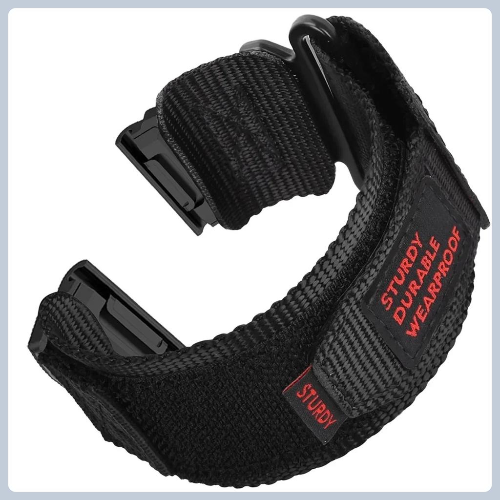 22mm 26mm Nylon Strap for Garmin Fenix 8 47 51mm 7X 6 6X Pro 5 5XPlus 3 3HR QuickFit Bracelet Smartwatch Forerunner 945 925 Band
