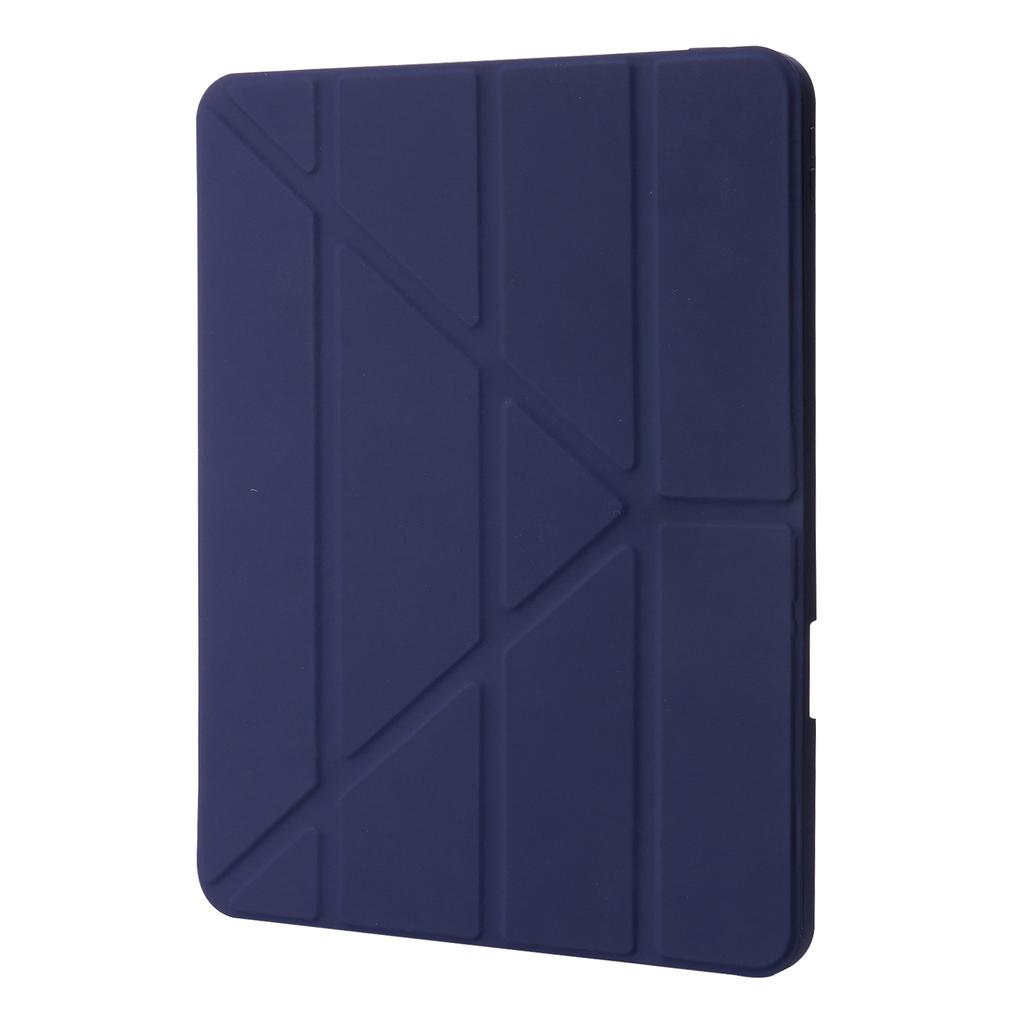 For iPad Air 13 (2025)/(2024)/Pro 12.9 (2022) (2021) (2020) Case PU Leather+TPU+Acrylic Smart Tablet Cover with Origami Stand