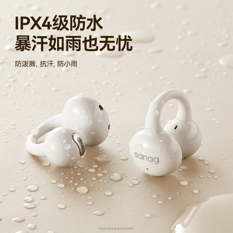 

SANAG S-Z60S Open-Ear Clip-On Bluetooth Earbuds