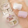Premium Leather Travel Jewelry Box: Portable Anti-Oxidation Storage for Rings & Earrings