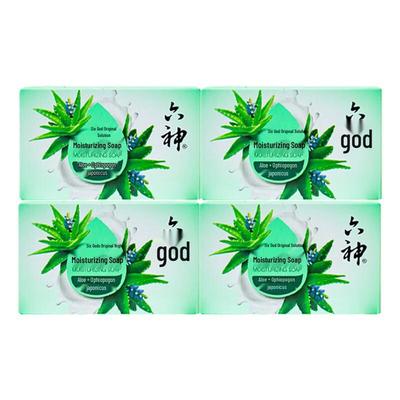 Liu Shen Aloe & Ophiopogon Moisturizing Soap (4-Pack)