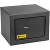 Homesafe hv15k coffre-fort serrure à clé,15x20x17cm,noir satiné,5l