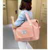 Travel Bag for Women Foldable Handheld Large Capacity Short Distance Travel Luggage Bag Storage Bag for Delivery Swimming Yoga Fitness Bag